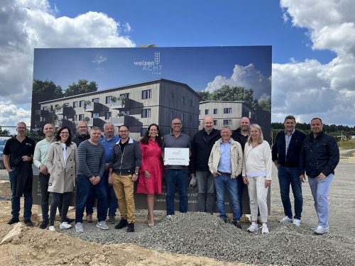 Grundsteinlegung weizenACHT living in Sohren
